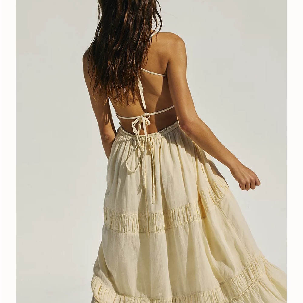 Free people taking sides maxi dress